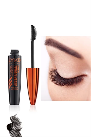 LYKD Exceptional Yelpaze Etkili ve Fan Effect & Curl Maskara Kıvrım Veren Maskara 100 Black ürün görseli 1