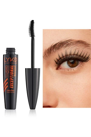 LYKD Exceptional Su Dayanıklı Fan Effect & Curl Waterproof Maskara Yelpaze Etkili ve Kıvrım Veren ürün görseli 1