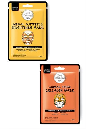 Bee Beauty Butterfly Tiger Kağıt Maske 25 gr ürün görseli 1