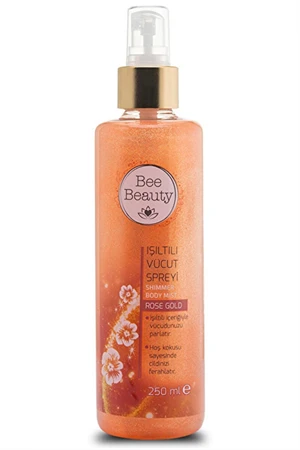 Rose Gold Işıltılı Vücut Spreyi Parfüm ürün görseli 1