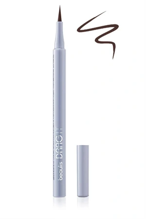 Beaulis Drag It Inkpen Keçe Uçlu Eyeliner Kahverengi ürün görseli 1