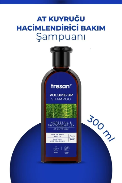 Tresan At Kuyruğu & Phytocomplex Hacimlendirici Bakım Şampuanı 300 ml ürün görseli 1