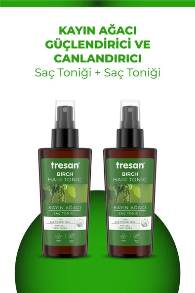 Tresan Kayın Ağacı Güçlendirici Ve Canlandırıcı Saç Toniği 125 ml 2 Li ürün görseli 1