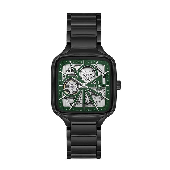Hislon Men's Solid SD166B-15SS Erkek Kol Saati ürün görseli 1