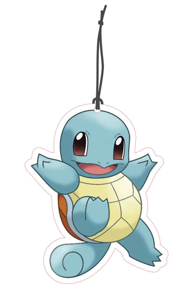 ByMeyla Squirtle Jackson Tasarımlı Dekoratif Oto Kokusu ve Oto Aksesuarı ürün görseli 1