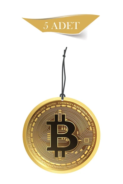 ByMeyla Bitcoin 5'li Dekoratif Oto Kokusu ve Oto Aksesuarı ürün görseli 1