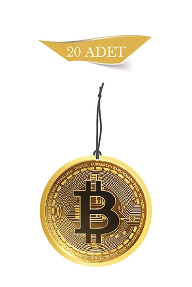 ByMeyla Bitcoin Tasarımlı 20'li Oto Kokusu ve Oto Aksesuarı ürün görseli 1
