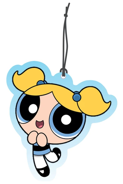 ByMeyla Powerpuff Girls Bubbles Tasarımlı Dekoratif Oto Kokusu ve Oto Aksesuarı ürün görseli 1