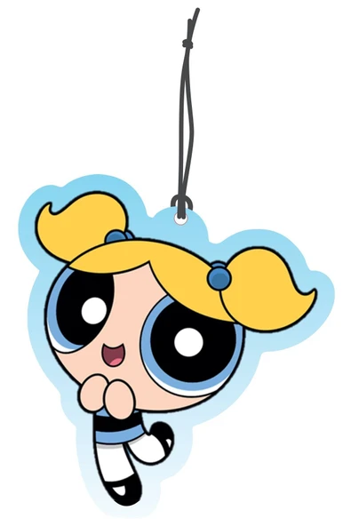ByMeyla Powerpuff Girls Bubbles Tasarımlı Dekoratif Oto Kokusu ve Oto Aksesuarı ürün görseli 1