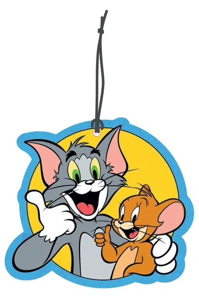 ByMeyla Tom ve Jerry Tasarımlı Dekoratif Oto Kokusu ve Oto Aksesuarı ürün görseli 1