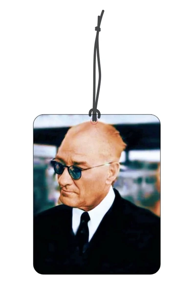 ByMeyla  ATATÜRK Tasarımlı Hediye Konseptli Oto Kokusu ve Oto Aksesuarı ürün görseli 1