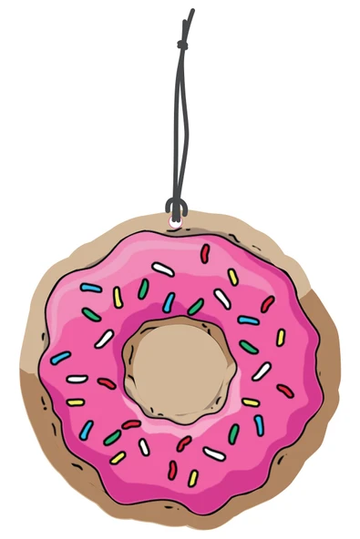 ByMeyla Donut Tasarımlı Dekoratif Oto Kokusu ve Oto Aksesuarı ürün görseli 1