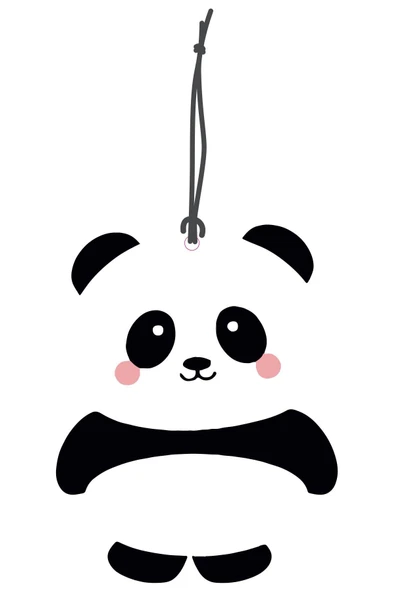 ByMeyla Sevimli Panda Tasarımlı Dekoratif Oto Kokusu ve Oto Aksesuarı ürün görseli 1