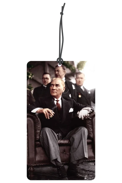ByMeyla Premium Serisi Mustafa Kemal ATATÜRK Tasarımlı Dekoratif Oto Kokusu Ve Oto Aksesuarı ürün görseli 1