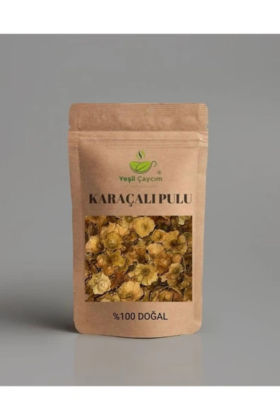 Yeşil Çaycım Birinci Sınıf Karaçalı Pulu Çayı – ve Metabolizma Dostu%100 Doğal, El Yapımı, 100 Gr. ürün görseli 1