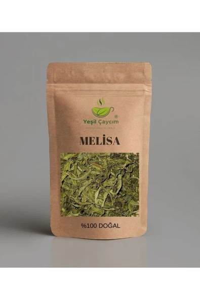 Yeşil Çaycım Birinci Sınıf Melisa Çayı, Kilo Vermeye Yardımcı, Rahatlatıcı Çay %100 Doğal, El Yapımı, 200 Gr. ürün görseli 1