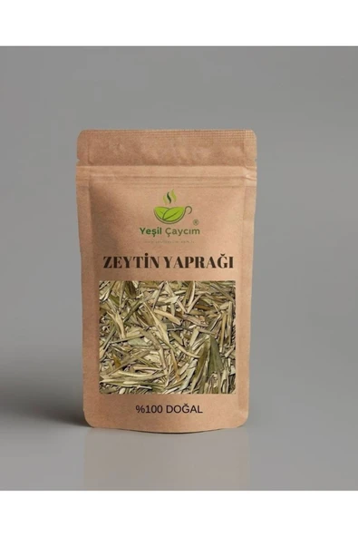Yeşil Çaycım Birinci Sınıf Zeytin Yaprağı Çayı, Sindirim Sistemine Yardımcı Çay, %100 Doğal, El Yapımı, 50 Gr ürün görseli 1