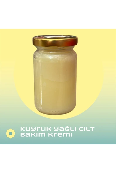 Yeşil Çaycım Kuyruk Yağlı Cilt Sıkılaştırıcı, Leke Karşıtı, %100 Doğal & El Yapımı Cilt Bakım Yağı 200gr Ne ürün görseli 1