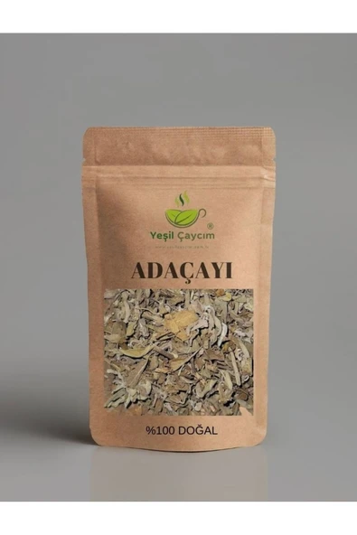 Yeşil Çaycım Birinci Sınıf Adaçayı, Yağ Yakma Ve Sindirim Düzenleyici %100 Doğal, El Yapımı, 200gr. ürün görseli 1