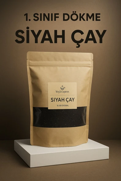 Yeşil Çaycım %100 Doğal 1. Hasat Siyah Çay 800 gr | Katkısız – Rize Ardeşen – Yoğun Aromalı ürün görseli 1