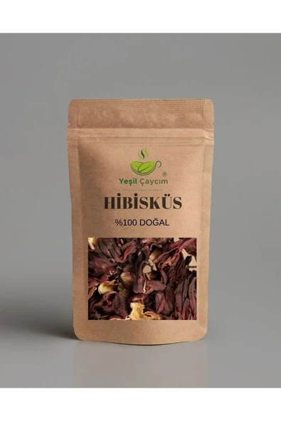 Yeşil Çaycım Birinci Sınıf Hibisküs, Yağ Yakma Ve Zengin C Vitamini Deposu %100 Doğal, El Yapımı, 500 Gr. ürün görseli 1
