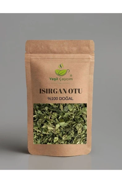 Yeşil Çaycım Birinci Sınıf Isırgan, Yağ Yakma ve Ağrı Giderici Etkisi, %100 Doğal, El Yapımı, 200 Gr. ürün görseli 1