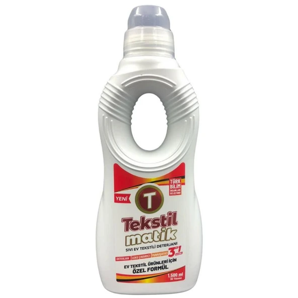 Süpermatik Tekstilmatik Sıvı Çamaşır Deterjanı 1500 Ml ürün görseli 1