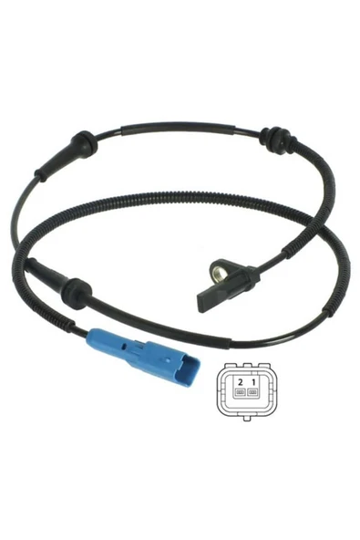 DELPHI SS20133 ABS SENSÖRÜ ÖN HIZ C2 C3 II 1.4 HDI 1.6 HDI ürün görseli 1