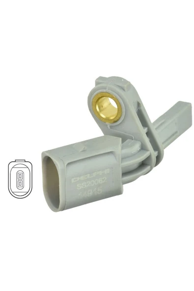 DELPHI SS20062 ABS SENSÖRÜ ÖN SOL GOLF V VI JETTA PASSAT TIGUAN T ürün görseli 1