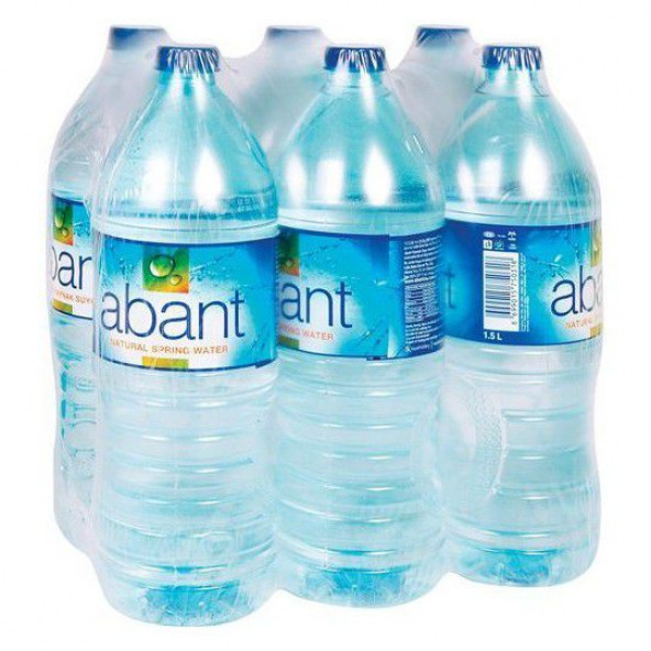 su ABANT doğal kaynak su 1,5 luk altı adet ürün görseli 1
