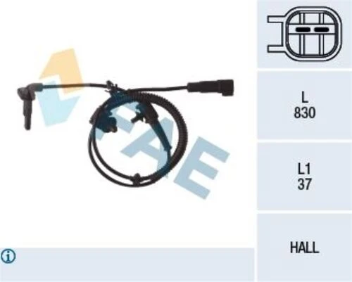 FAE 78109 ABS KABLOSU SENSÖRÜ ARKA INSIGNIA ürün görseli 1