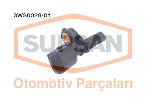 SUPSAN SWS0028-1 Sensör Abs VW Golf VI 1.2 - 1.4 Tsı Cjzb-Cyva-Cyvb-Cmba-Cxsa-Chpa-Czca-Czda - 1.6 TDI 16V Eng. Cl ürün görseli 1