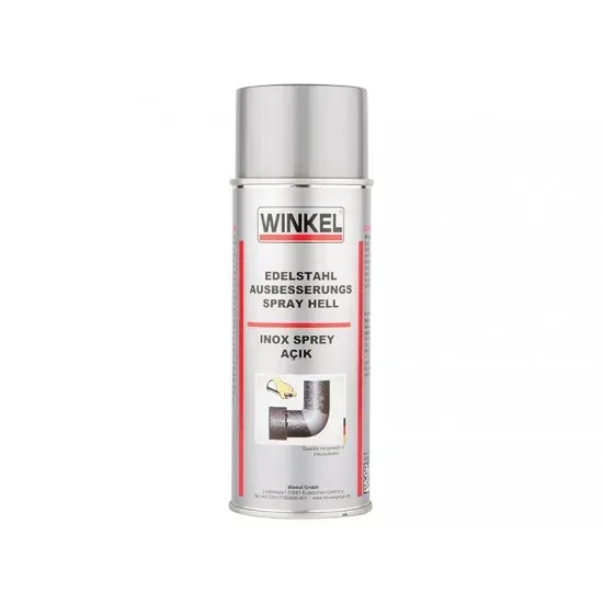 Winkel Paslanmaz Çelik (İnox) Sprey Açık Renk 400ml Premium ürün görseli 1