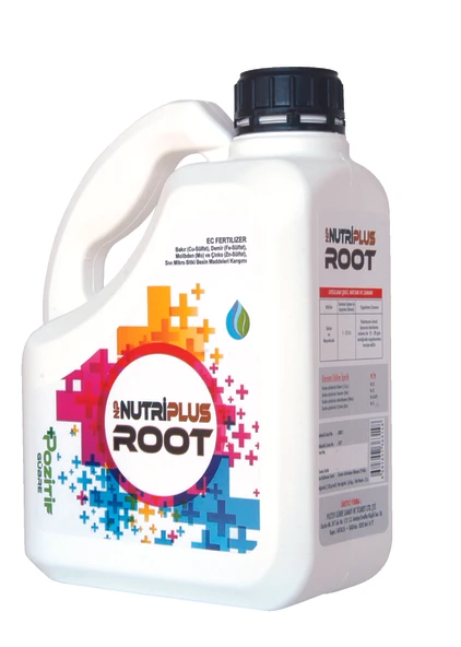 Npnutrıplus Root Köklendirici Demirli Bakırlı Molibdenli Çinkolu Sıvı Gübre 3 Litre ürün görseli 1