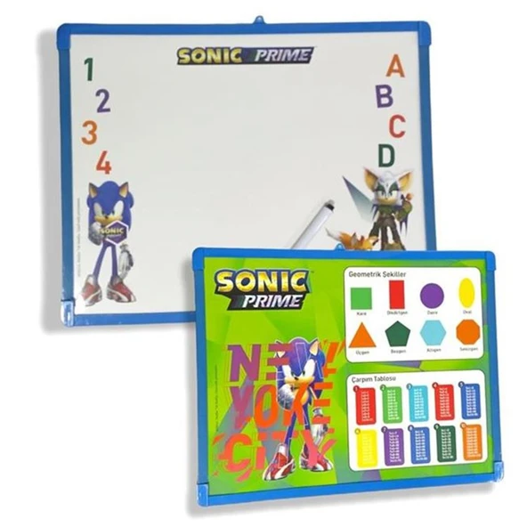40X30 cm Lisanslı Sonıc Yazı Tahtası 8615 ürün görseli 1