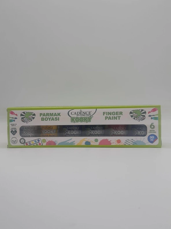 KOOKY PARMAK BOYASI 6X30 ML ürün görseli 1