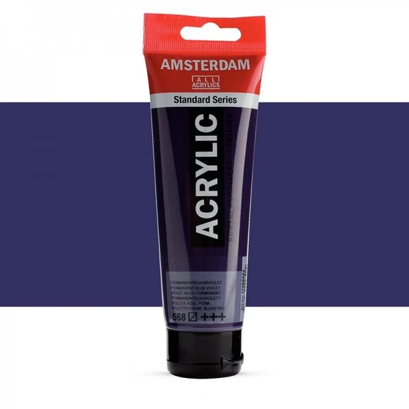 AAC ACRYLIC 120ML. PERM. P. BLUE VIOLET ürün görseli 1