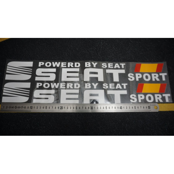 Seat Sport Kapı Sticker ürün görseli 1