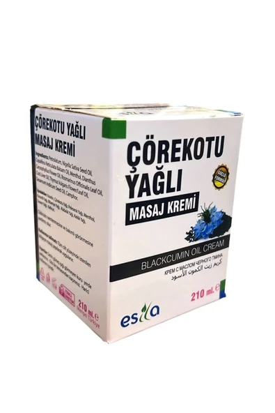 ESİLA Esila Çörek Otu Çörekotu Yağlı Masaj Kremi 210 ml ürün görseli 1