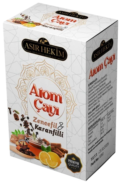 Asır Hekim Zencefilli Atom Çayı Multimix Vitaminli Karanfilli 150 gr ürün görseli 1