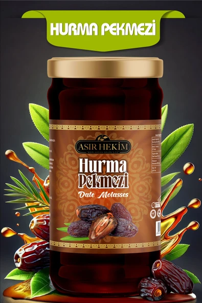 Asır Hekim Hurma Pekmezi Natural 640 gr ürün görseli 1