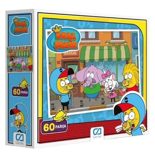 Ca Games Kral Şakir 60 Puzzle CA.5095 ürün görseli 1