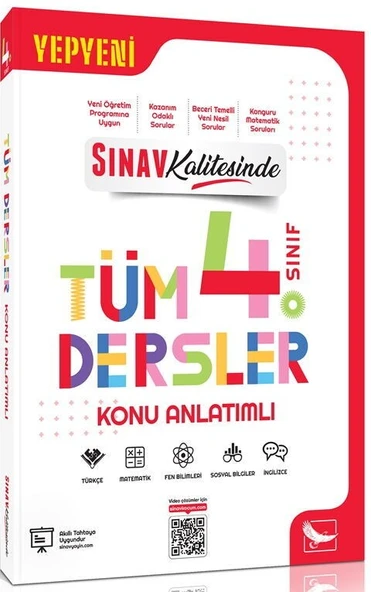 4. Sınıf Tüm Dersler Konu Anlatımlı Sınav Kalitesinde Sınav Yayınları ürün görseli 1