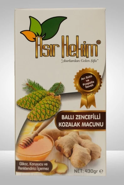 Asır Hekim Kozalak Macunu (ballı Zencefilli) ürün görseli 1