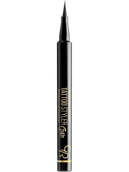 Golden Rose Tattoo Styler Waterproof Eyelıner Midnight Black 24 h ürün görseli 1