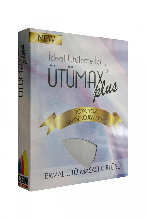 Ütümax Plus Yanmaz Termal Keçe Ütü Masası Örtüsü Bezi Kılıfı ürün görseli 1