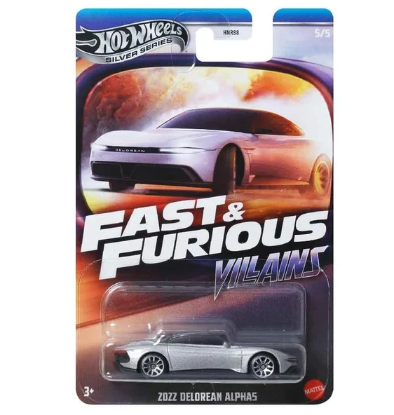 Fast & Furious 2022 Delorean Alpha5 JBY38 - HNR88 ürün görseli 1