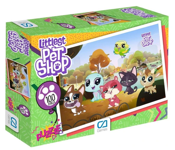 Ca Games 100 Parça Littlest Petshop Puzzle CA.5011 ürün görseli 1