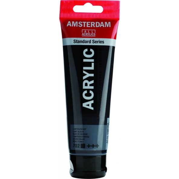 AAC ACRYLIC 120ML. LAMP BLACK ürün görseli 1