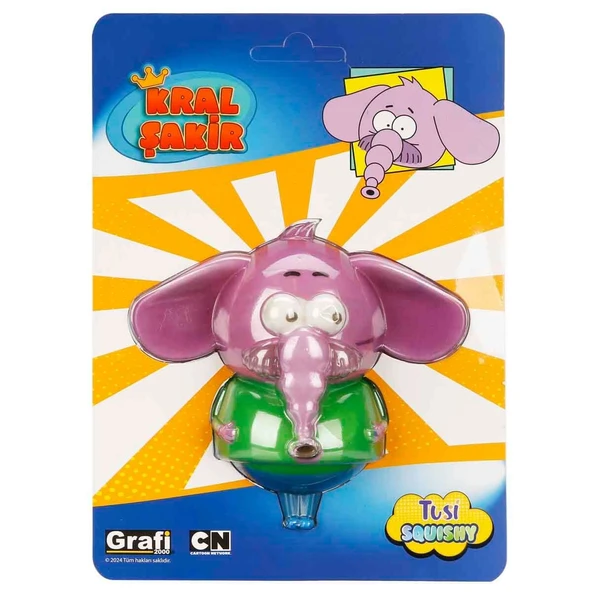 Tusi Squishy Köpük Fil Necati Figürü 13 CM ürün görseli 1